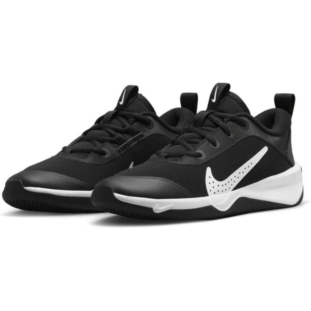 Nike Little Kid's Size 12C Omni Multi-Court, White/Black, DM9026-002